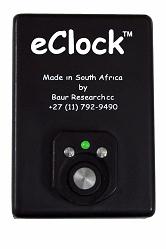 The eClock time and attendance terminal.